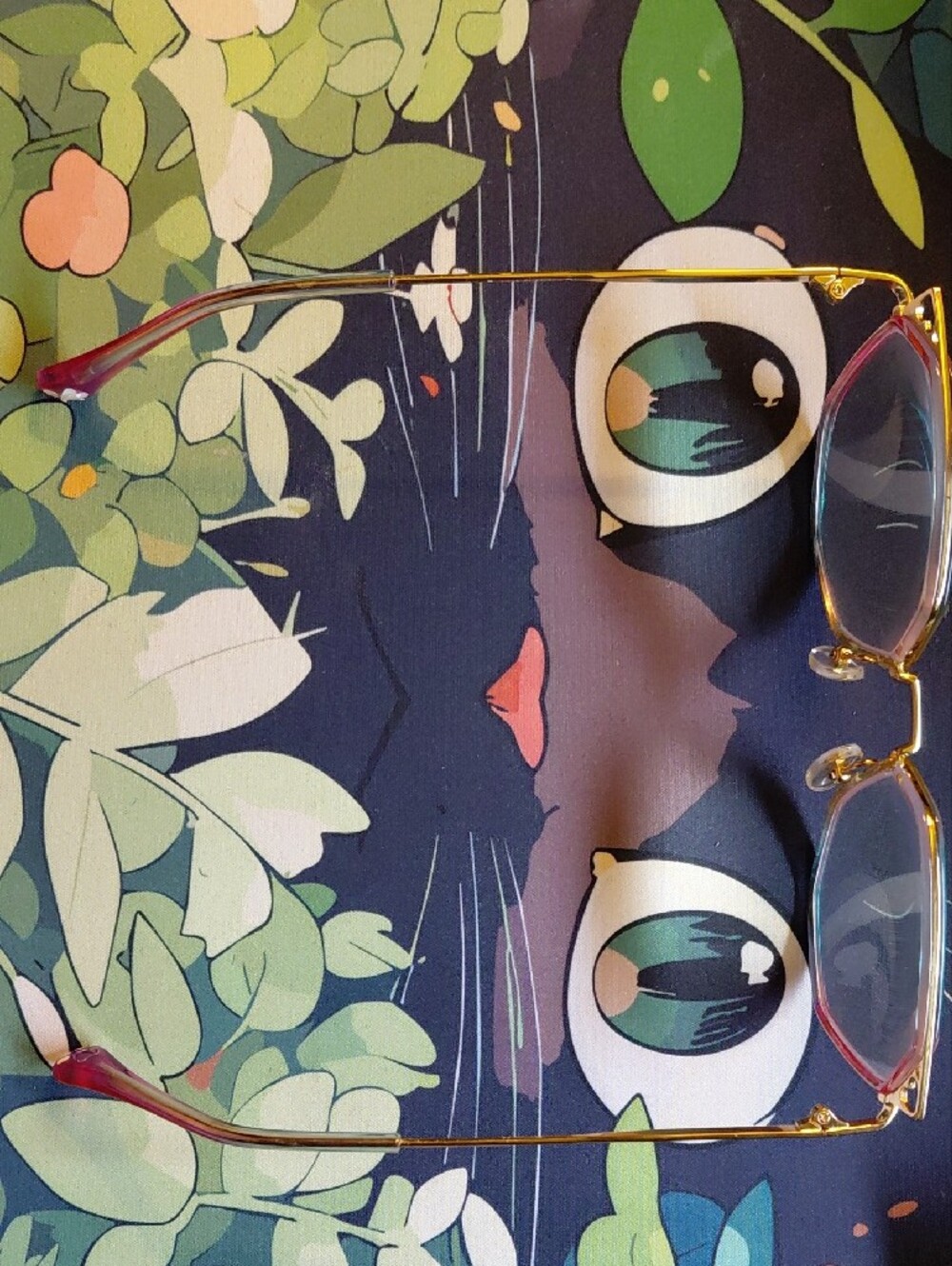 Colorful Gradient Metal Frame Reading Glasses - Picture 6 of 10